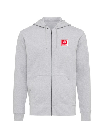 Hoody gris clair chiné