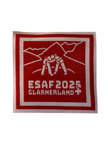 ESAF-Stofflogo rot