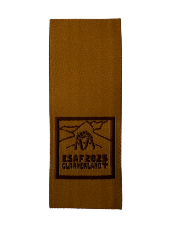 ESAF-Stofflogo braun